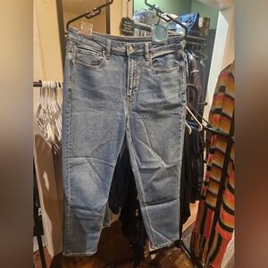 American Eagle Outfitters Light Blue Straight Jeans